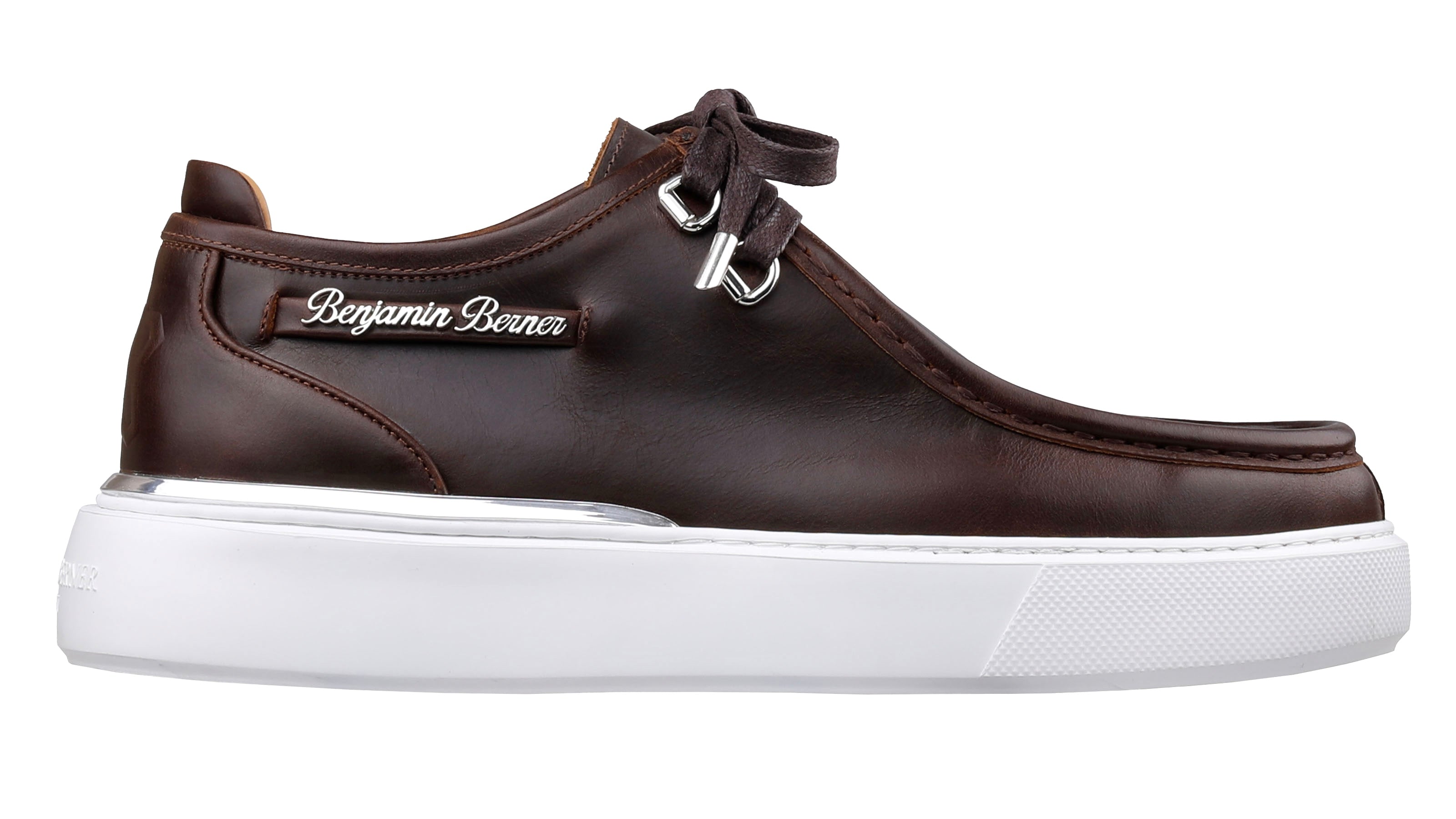 BNJ ARES BROWN NAPPA CALFSKIN