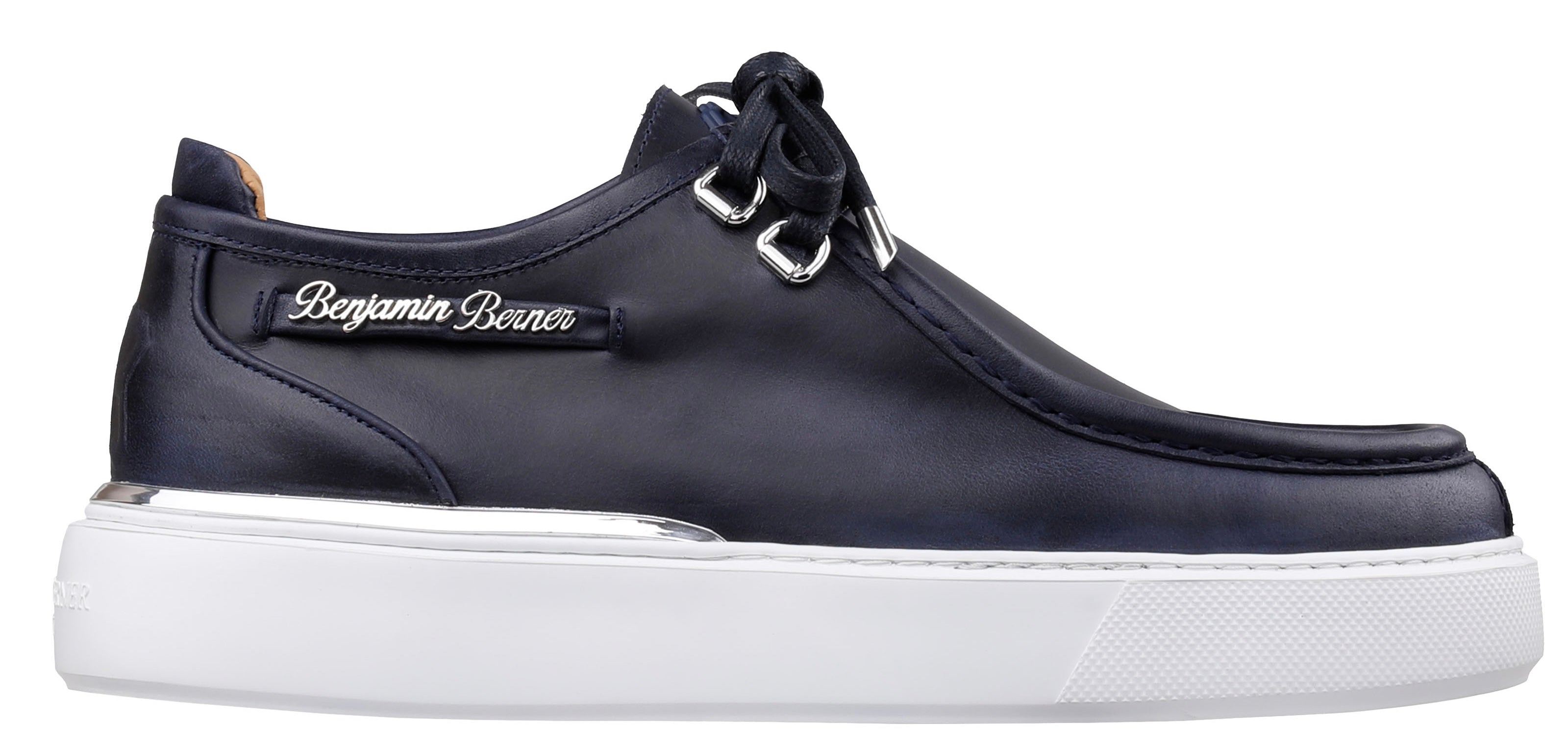 BNJ ARES NAVY PULL UP CALFSKIN