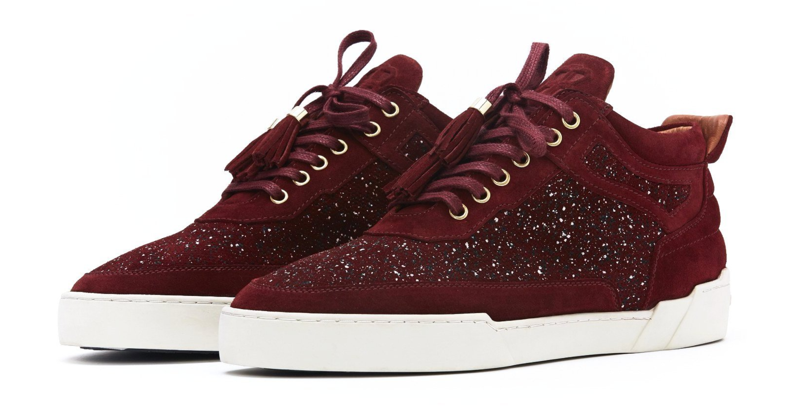 Women's Mid-Top BORDEAUX RED
