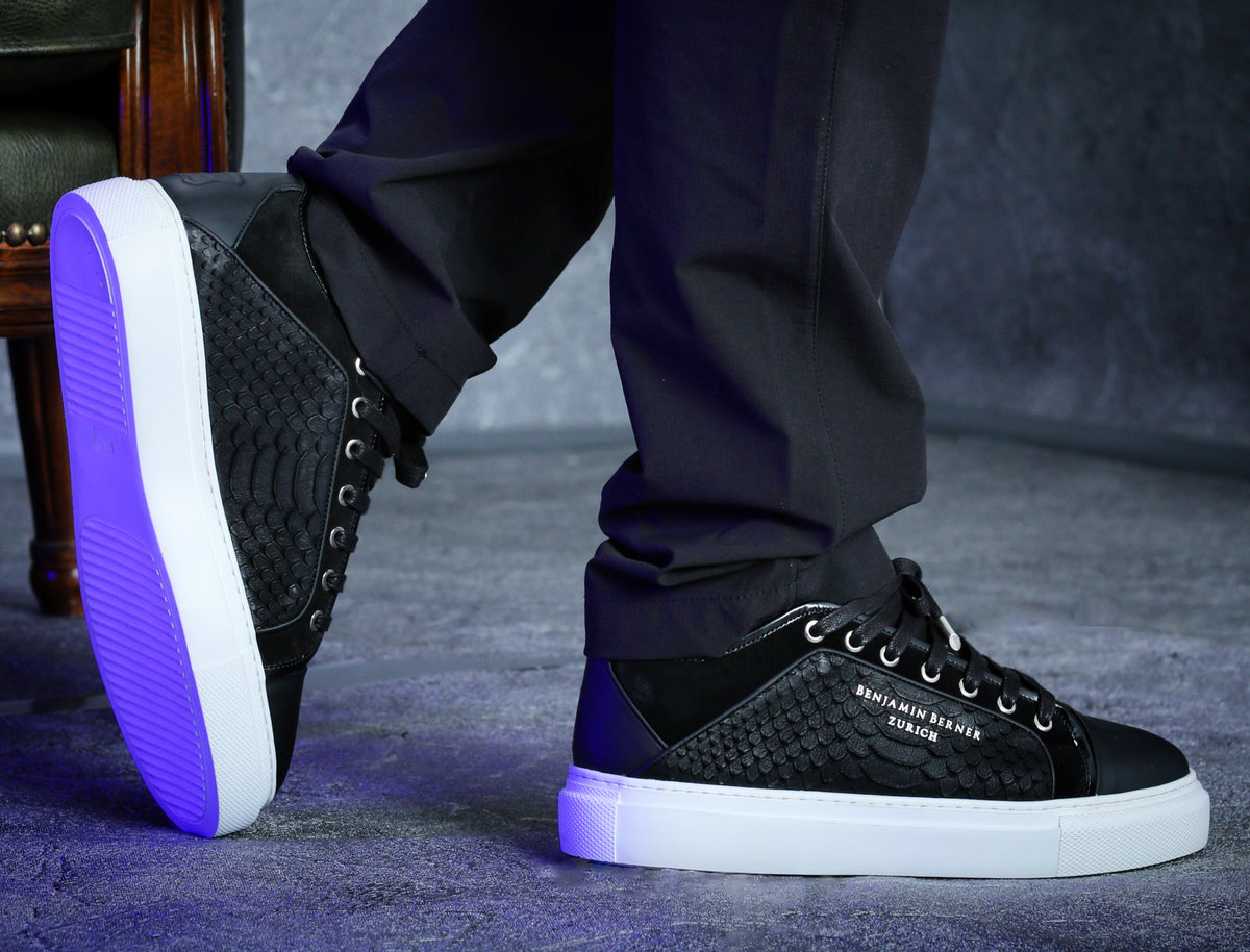 BNJ ODIN BLACK PYTHON CUT NAPPA