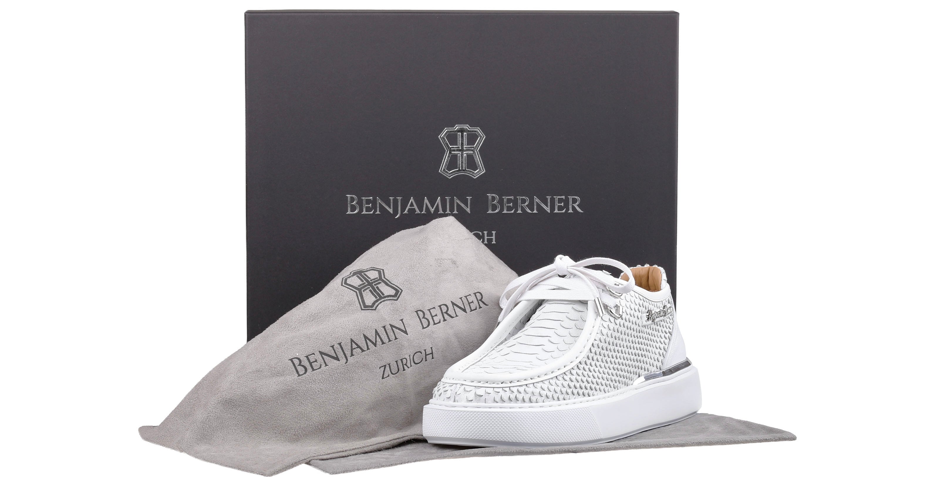 BNJ ARES ALL WHITE PYTHON CUT