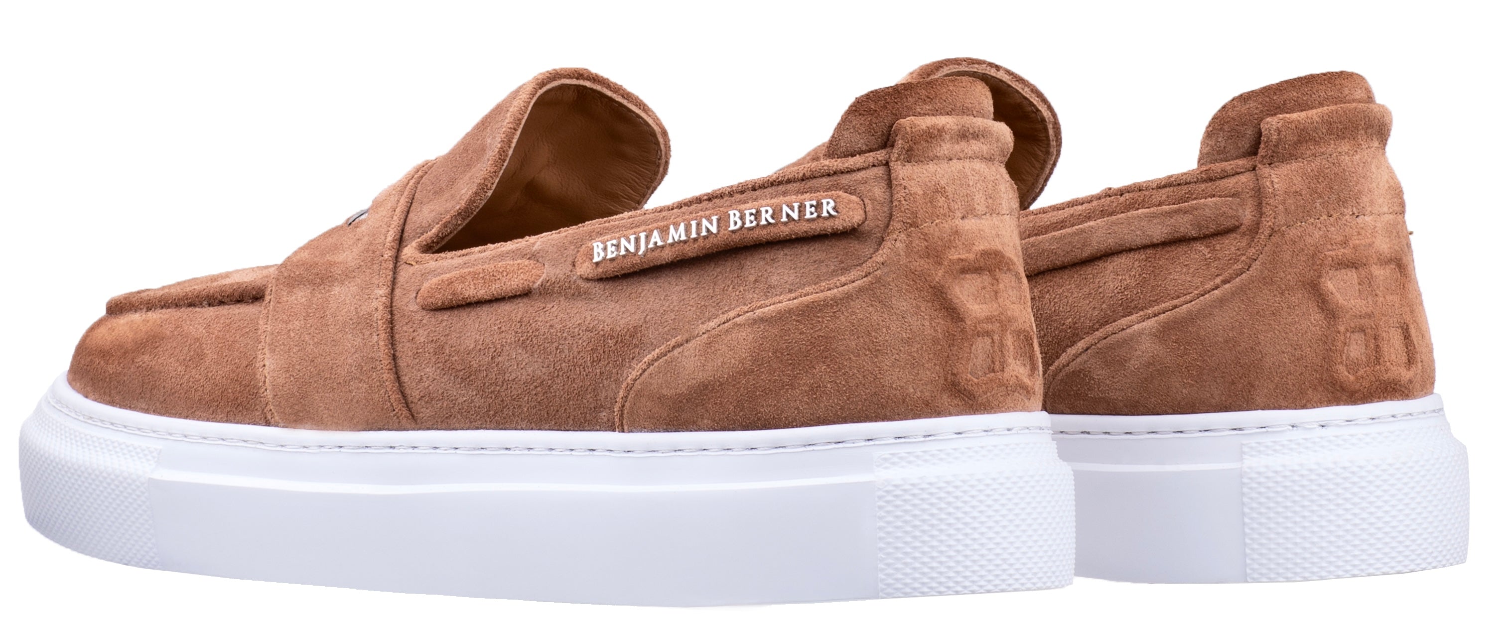 BNJ ENZO COPPER SUEDE PENNY LOAFER