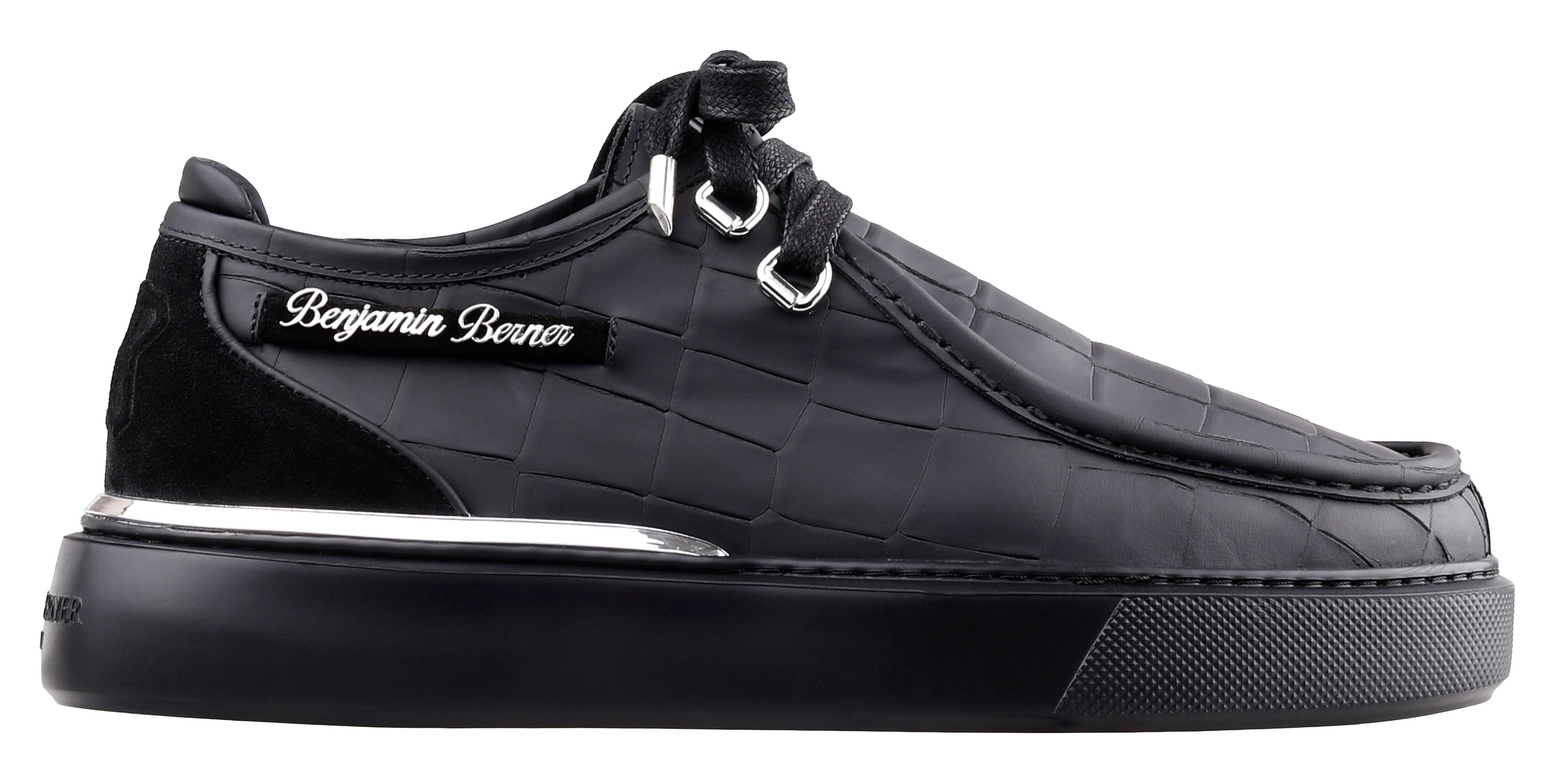 BNJ ARES ALL BLACK MATT CROCODILE