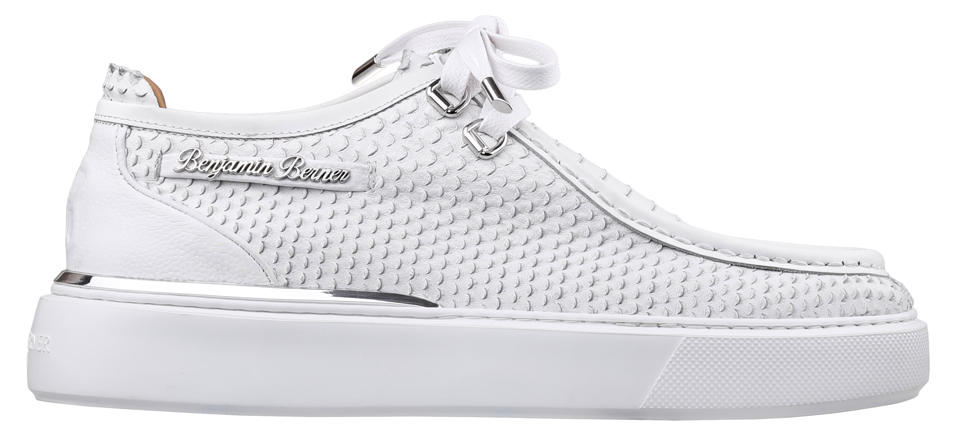 BNJ ARES ALL WHITE PYTHON CUT