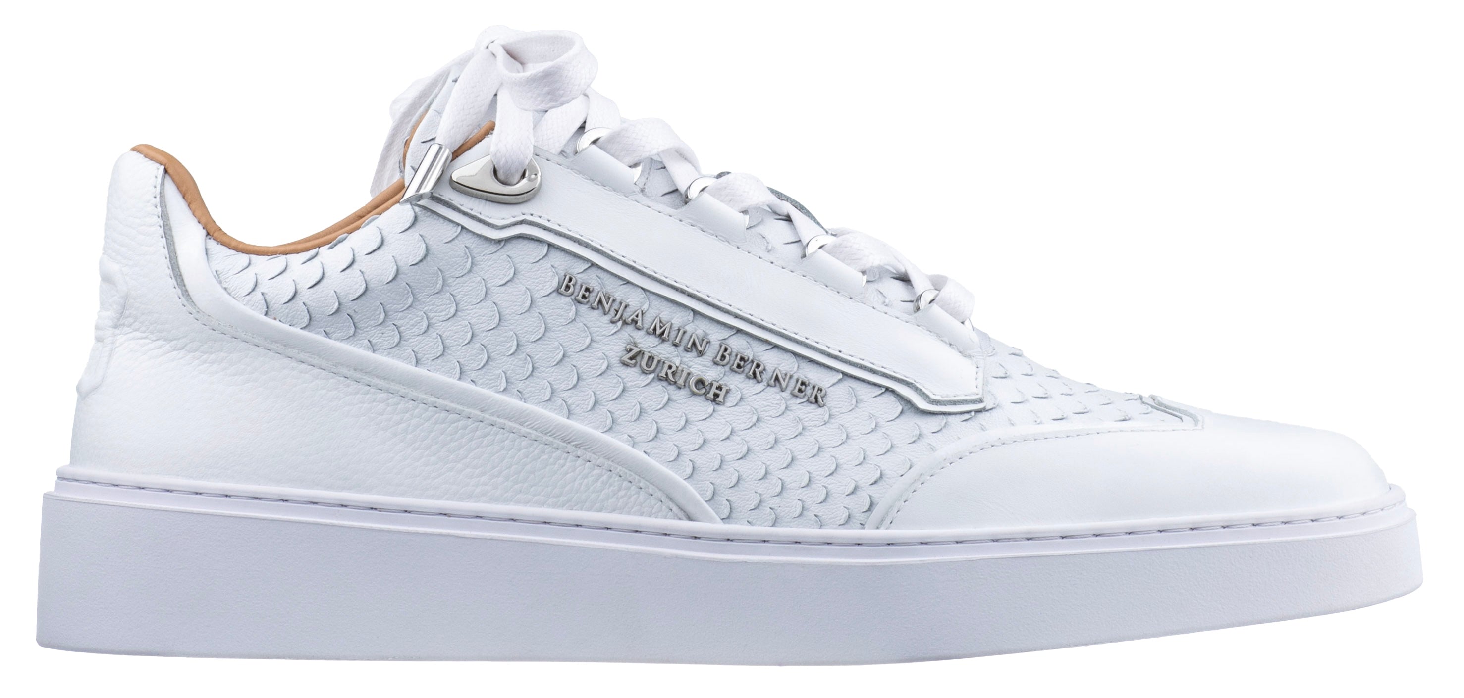 BNJ PABLO ALL WHITE PYTHON CUT NAPPA