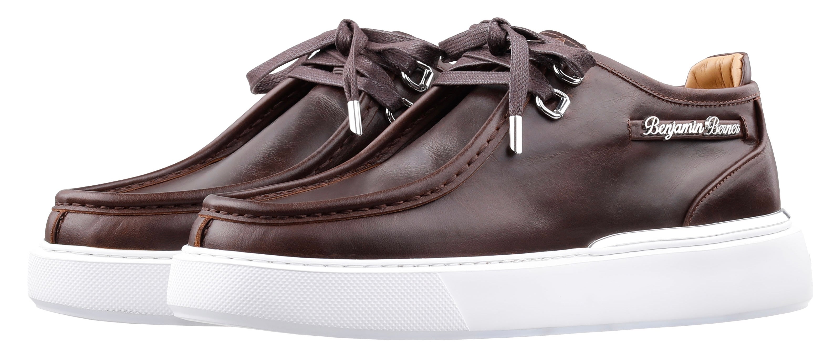 BNJ  ARES  BROWN NAPPA CALFSKIN