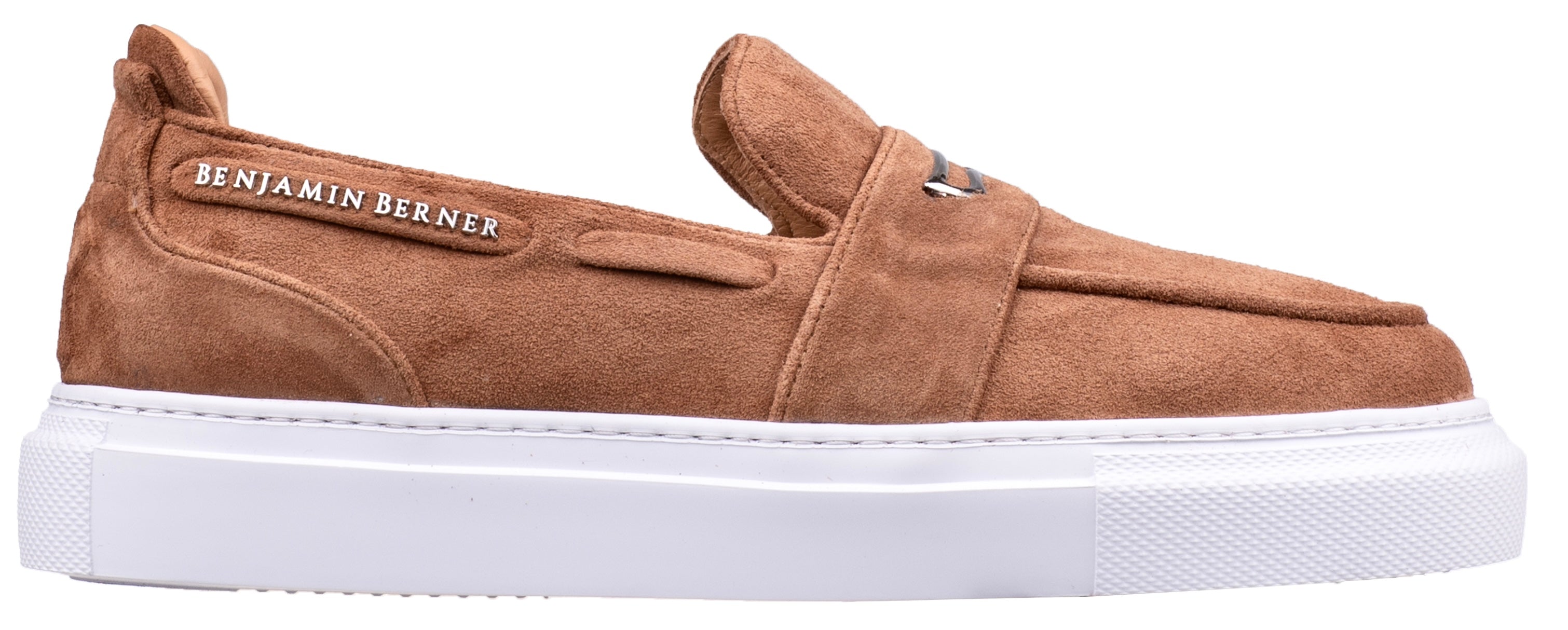 BNJ ENZO  COPPER SUEDE PENNY LOAFER