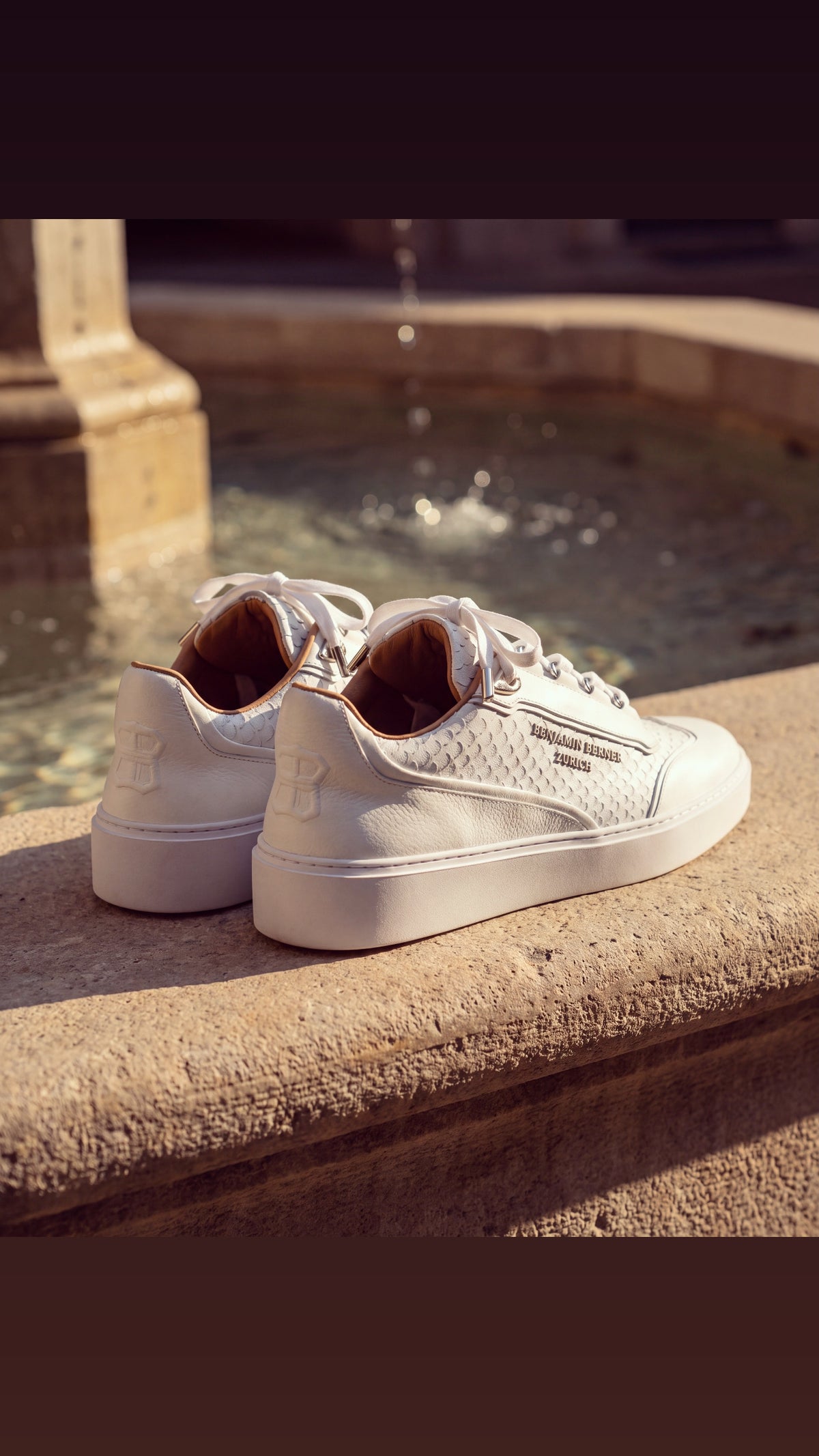 BNJ PABLO ALL WHITE PYTHON CUT NAPPA