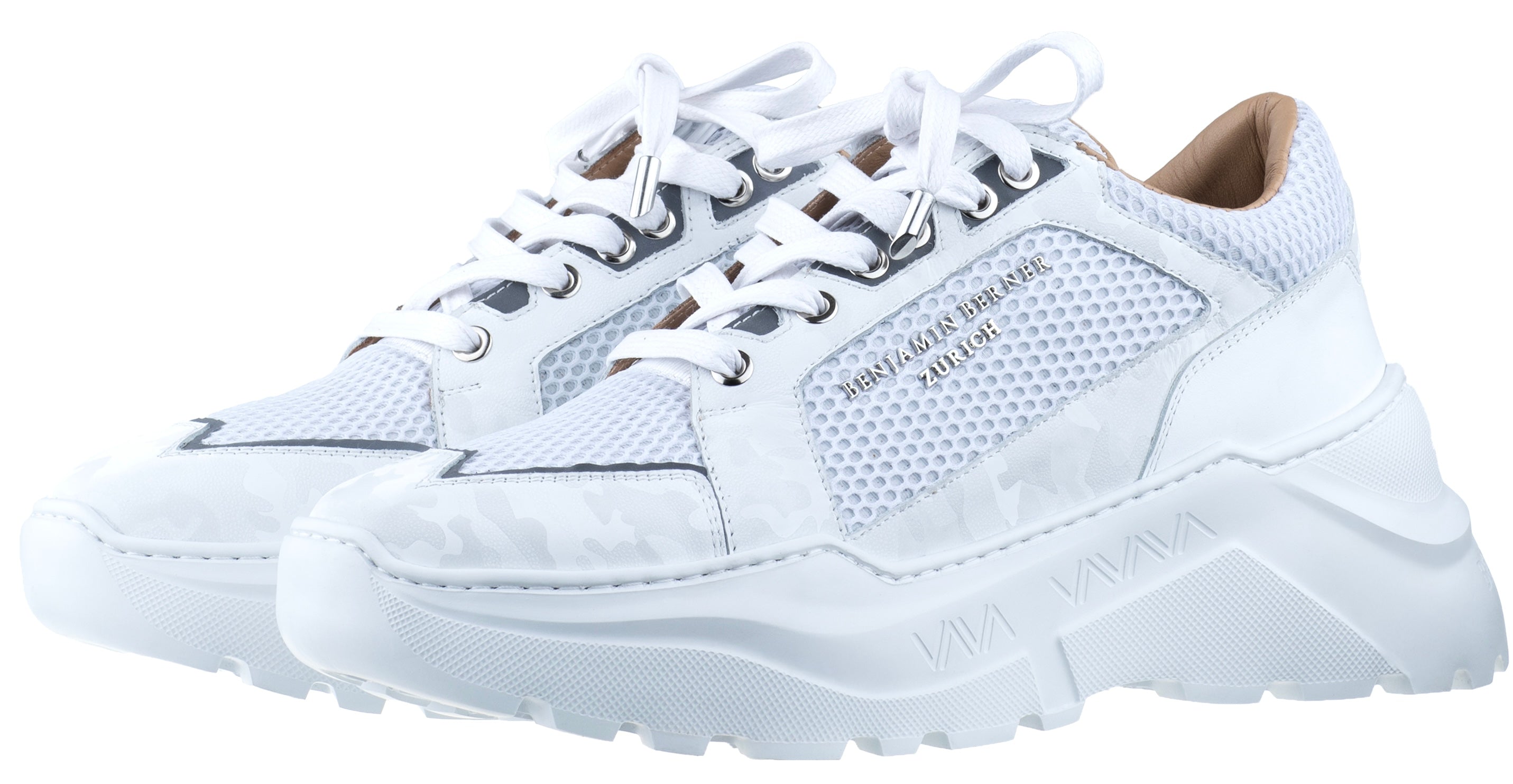 BNJ COLIN WHITE REFLECTIVE CAMOUFLAGE-MESH