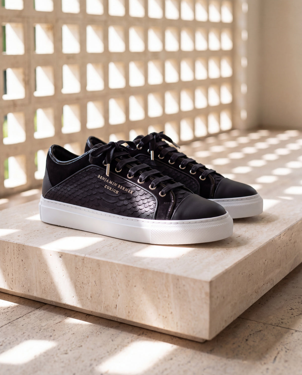 BNJ ODIN BLACK PYTHON CUT NAPPA