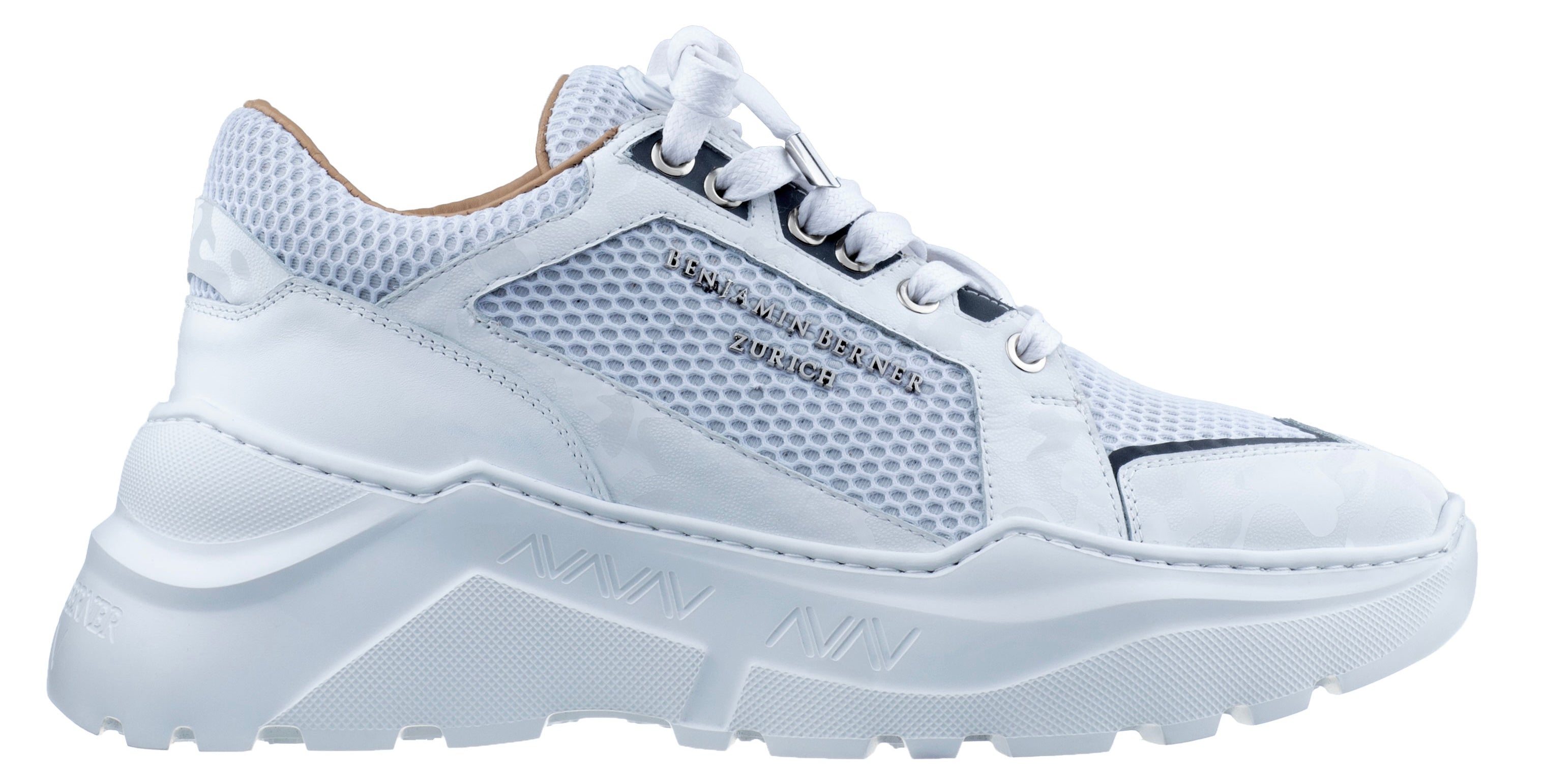 BNJ COLIN WHITE REFLECTIVE CAMOUFLAGE-MESH