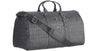 BNJ TRAVEL BAG BLACK MATT  CROCODILE CALFSKIN