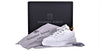 BNJ RAPHAEL Low-Top  ALL WHITE MATT CROCODILE