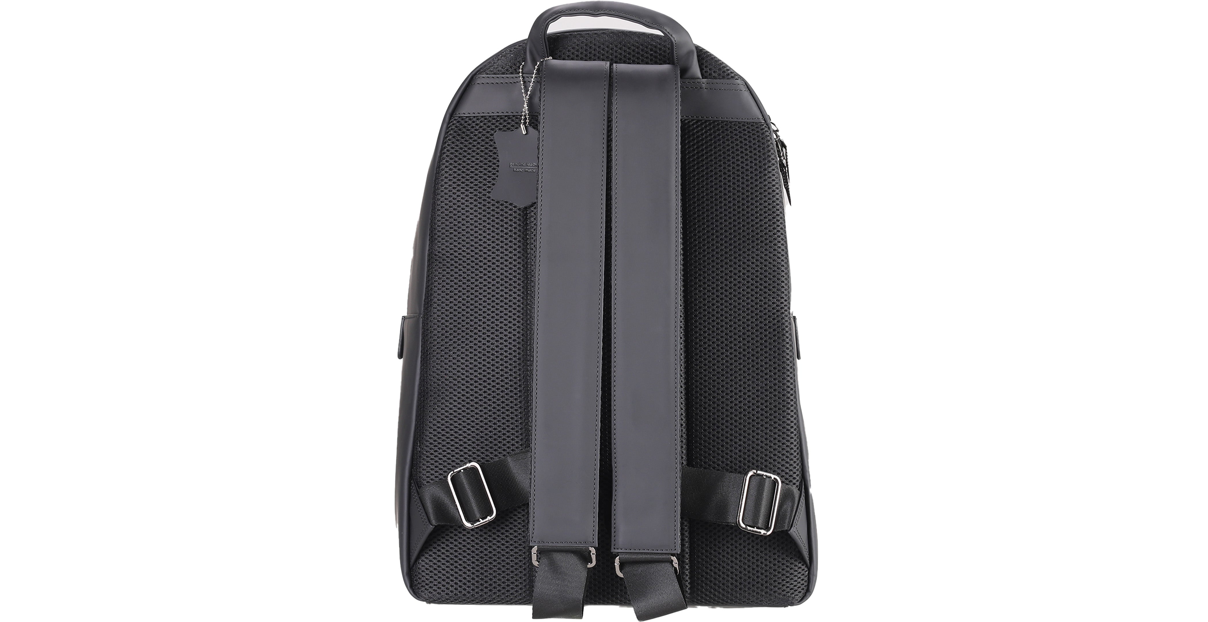 BNJ BACKPACK BLACK MATT CROCODILE CALFSKIN