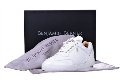 Low-Top OFF WHITE WASHED PATENT CALFSKIN