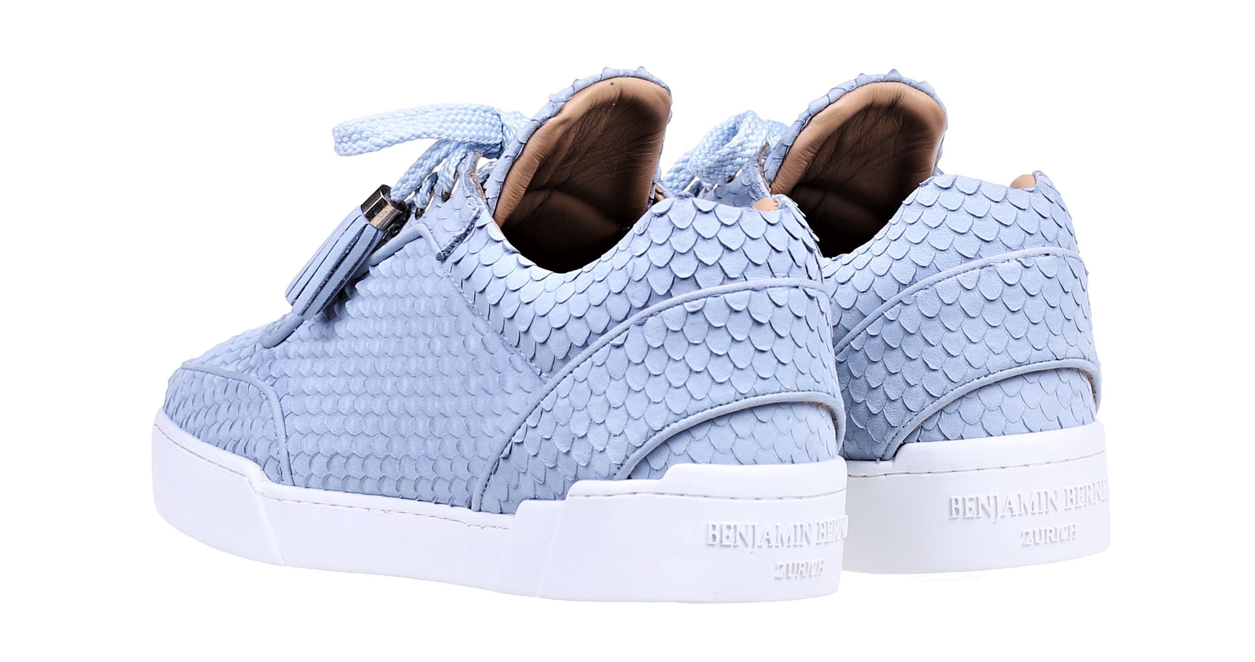Women's Low-Top SKY BLUE COBRA CUT
