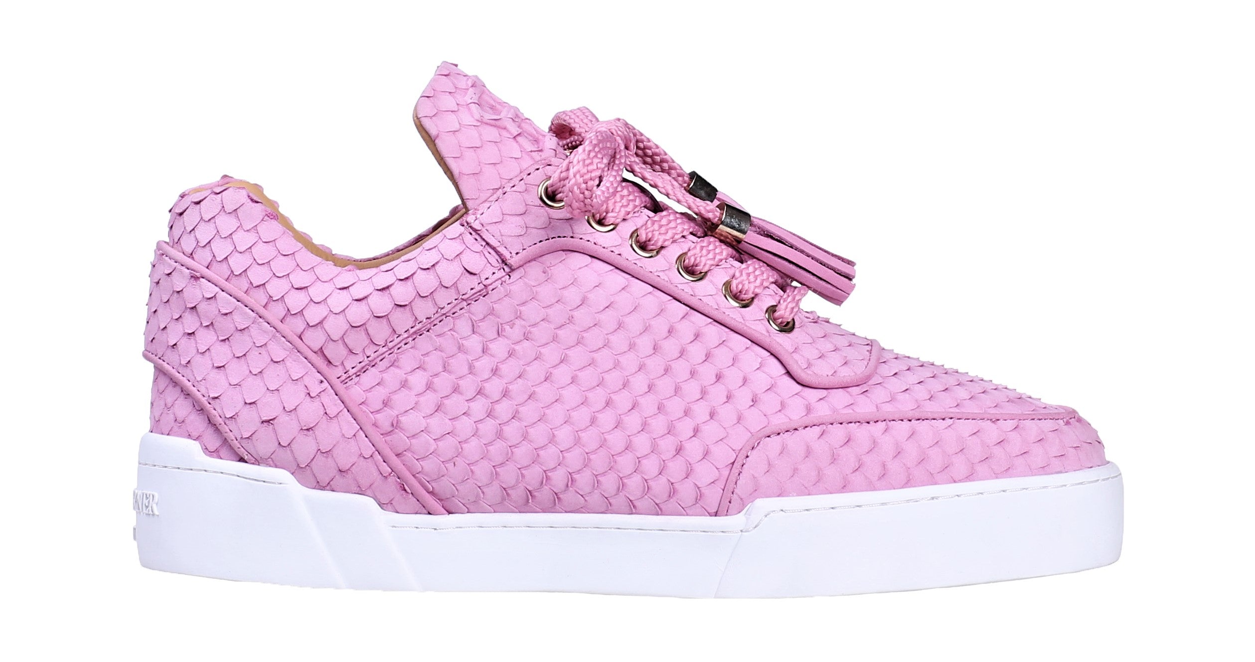 Women's Low-Top LIGHT PINK COBRA CUT