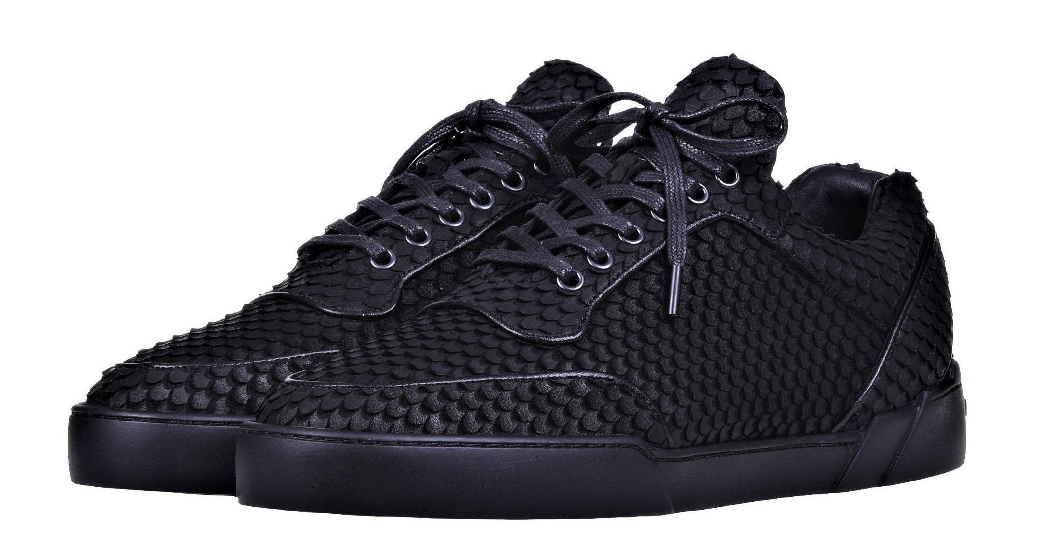 Low-Top BLACK COBRA CUT NUBUCK