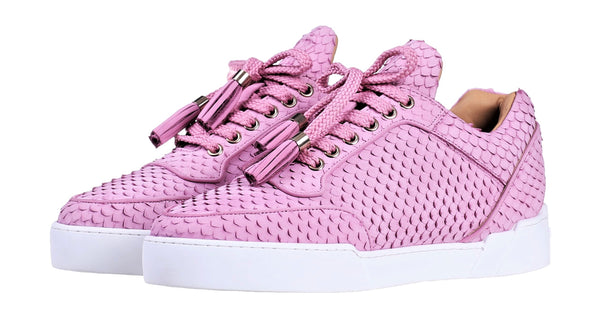 Women's Low-Top LIGHT PINK COBRA CUT