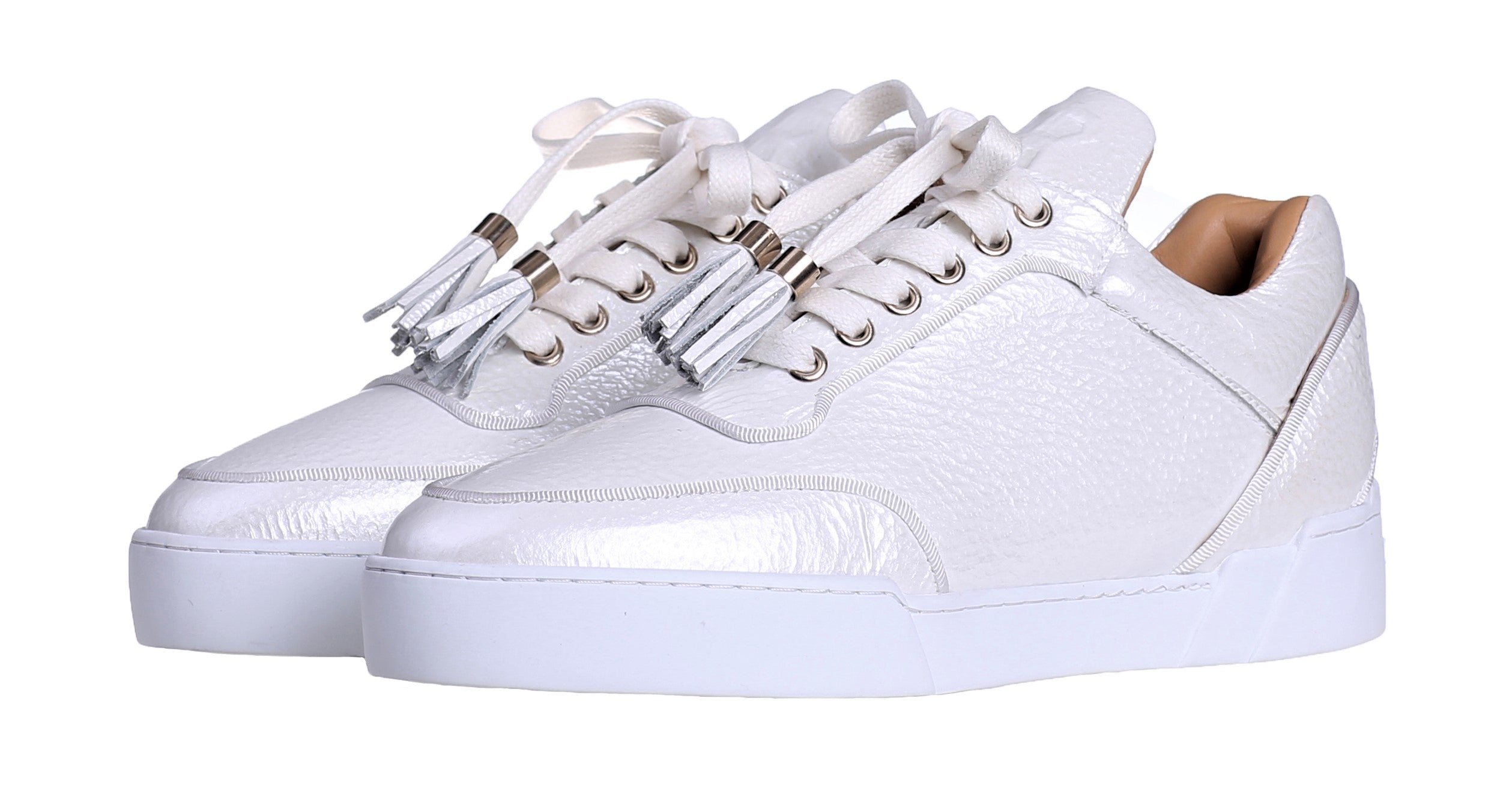 Women's Low-Top Off White Washed Patent