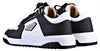 BNJ SIGMA Low-Top WHITE MATT CROCODILE-BLACK MATT NAPPA