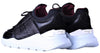 Women's Low-Top BNJ MAGNUS  BLACK PYTHON WASHED CALFSKIN-NEOPRENE