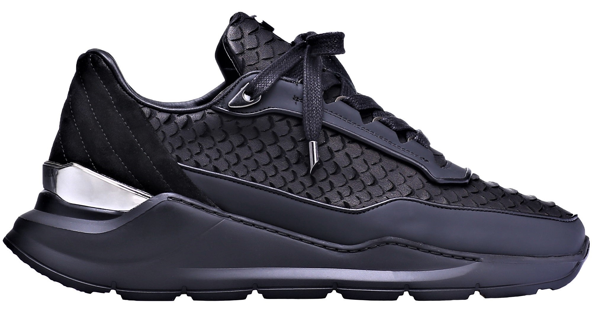 Women's Low-Top Bnj Hector Python Cut-Matt Nappa